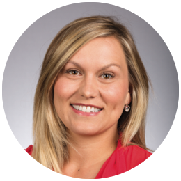 Head-and shoulders photograph of Jennifer Stewart, OCT