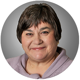 Head-and shoulders photograph of Marie-Louise Chartrand